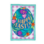Evergreen Happy Easter Egg Standard House Flag