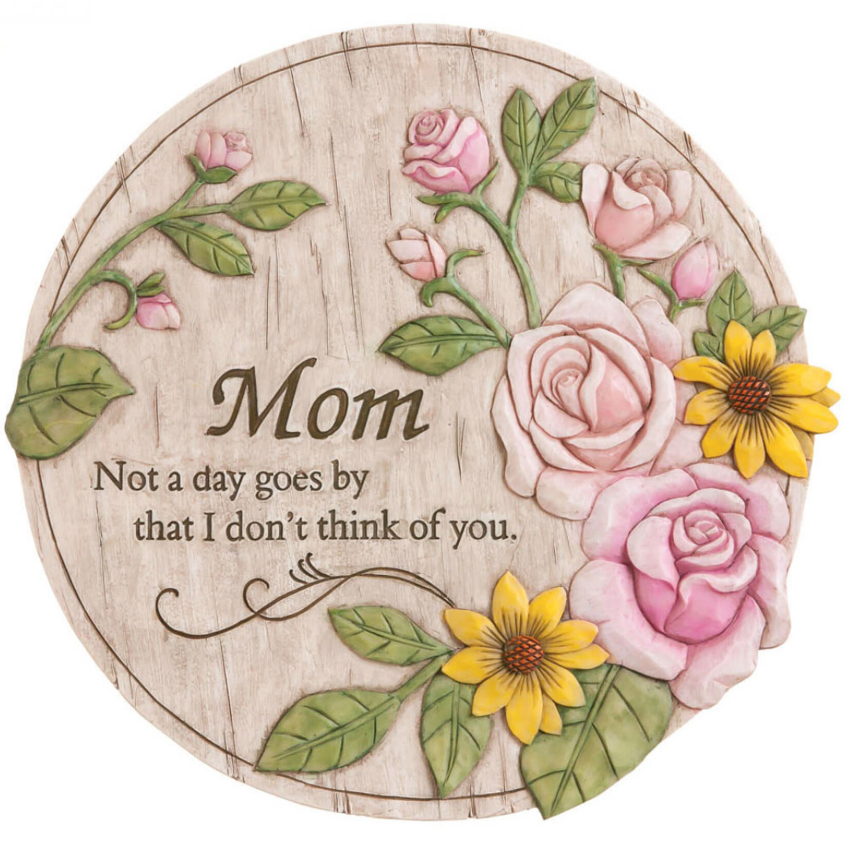 Evergreen Evergreen Mom Memorial Garden Stone