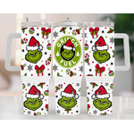 Southern Backroad Tees Southern Backroad Tees Grinch Fuel 40oz Tumbler