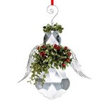 Ganz Kissing Krystal Mistletoe Angel Ornament