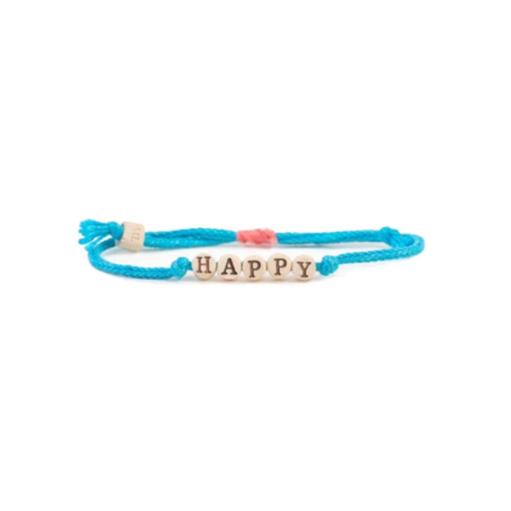 MudLove MudLove Bitty Beads Bracelet Happy