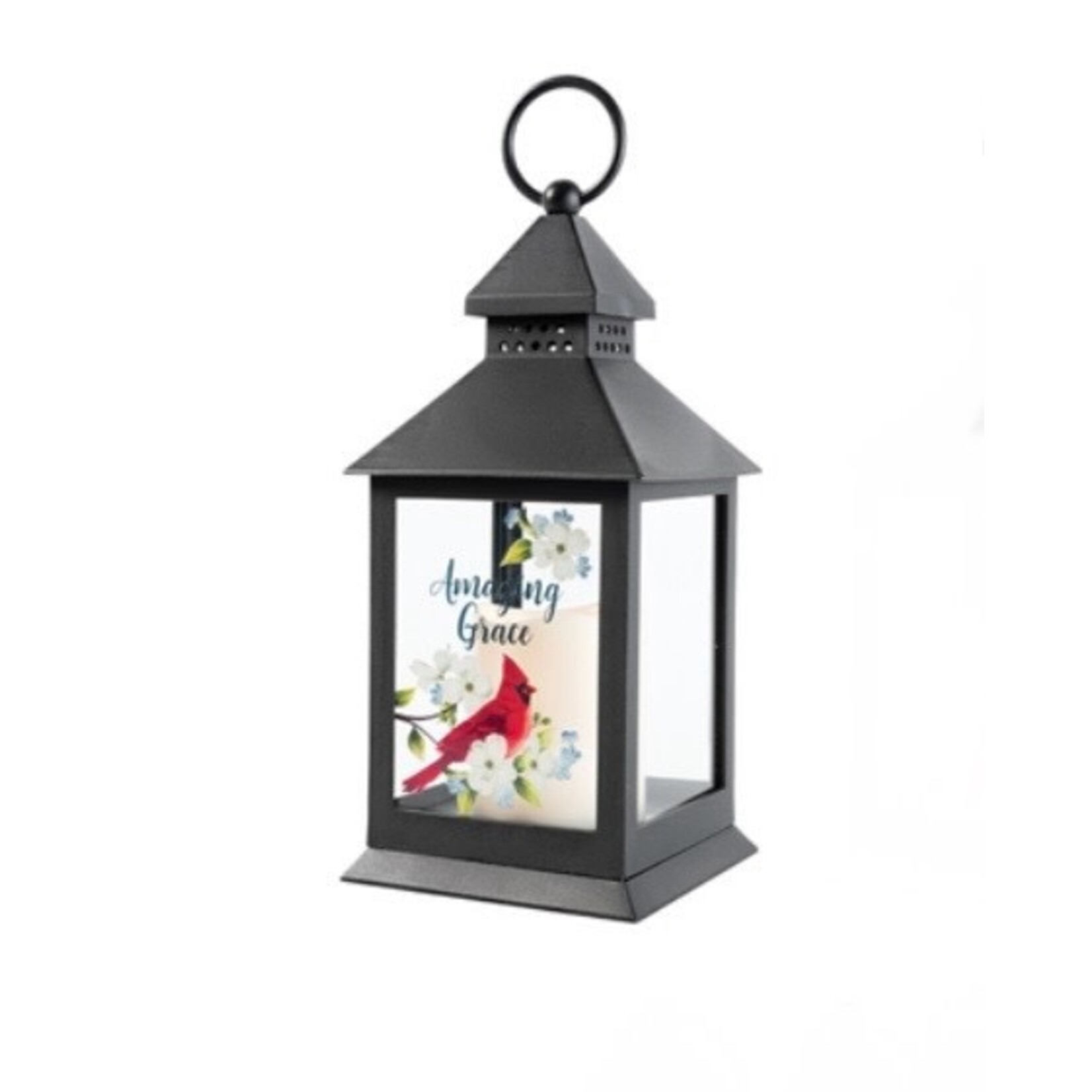 Carson Amazing Grace Cardinal Lantern