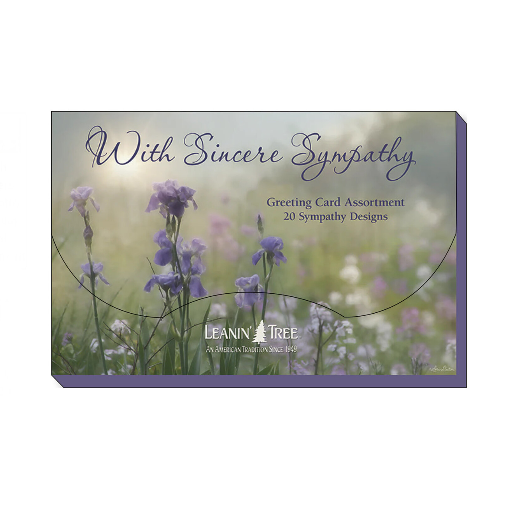 Leanin’ Tree Leanin’ Tree With Sincere Sympathy Greeting Card Assortment
