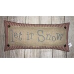 Honey & Me Honey & Me Let it Snow Pillow