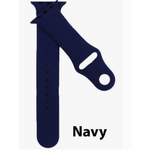 ShopTrendsNow Silicone Apple Watch Band #13 Navy 38/40/41mm