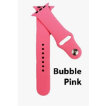 ShopTrendsNow Silicone Apple Watch Band #29 Bubble Pink 42/44/45mm
