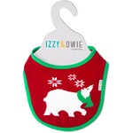 Pavilion Izzy & Owie Christmas Polar Bear Bib