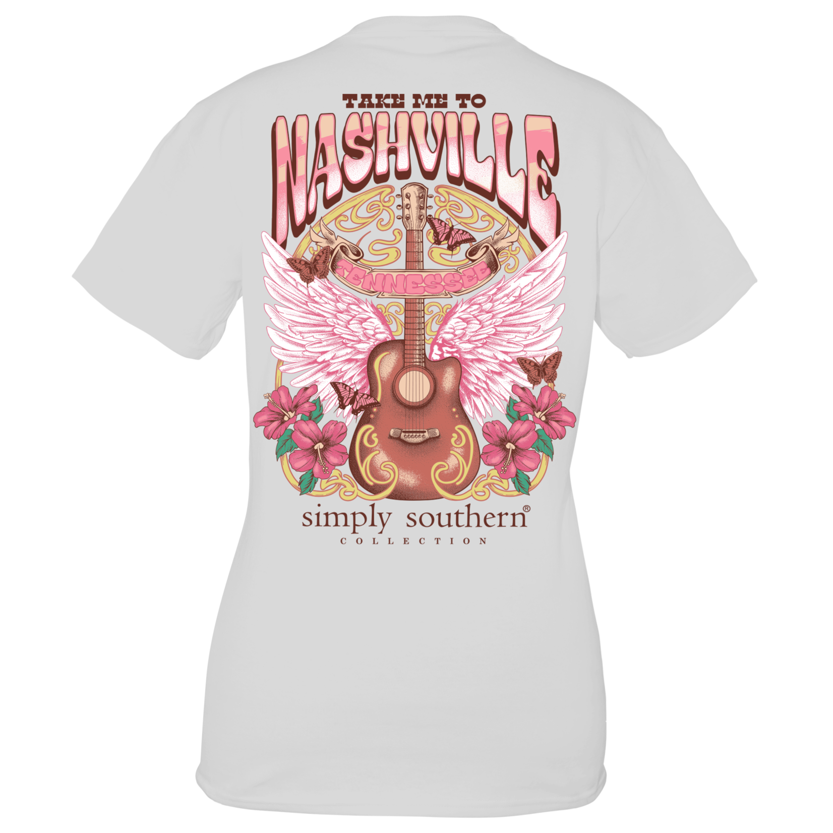 Simply Southern Simply Southern Nashville White Water T-shirt