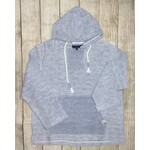 Simply Southern Simply Southern Terry Rope Hoodie Slate Blue