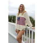 Simply Southern Simply Southern USA Star Sweater
