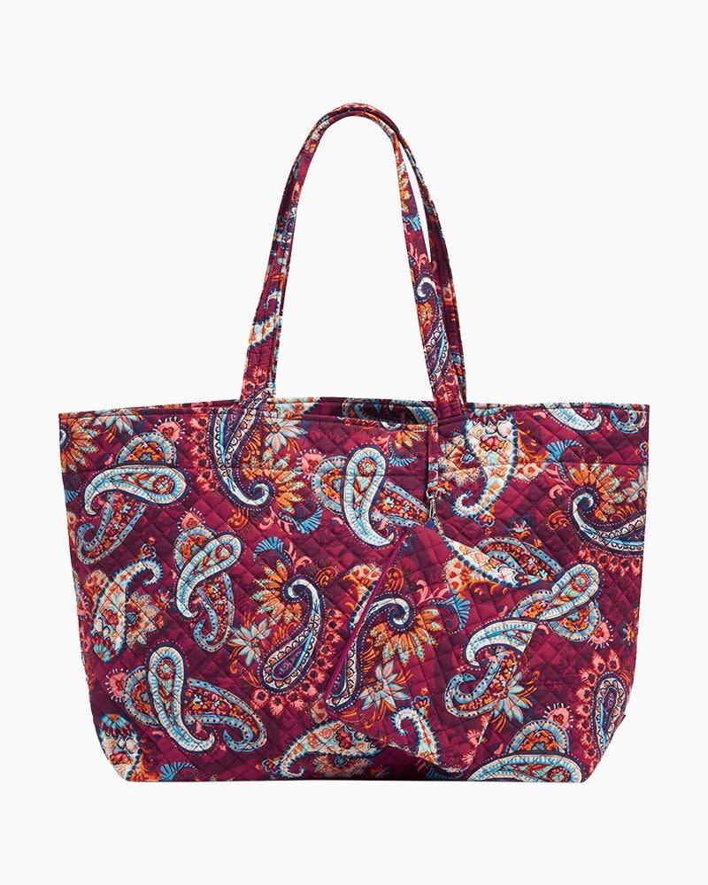 Vera Bradley Grand Tote Paisley Jamboree A Gathering Place