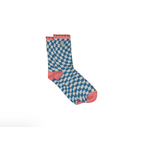 Simply Southern Simply Southern Socks Blue Checkers