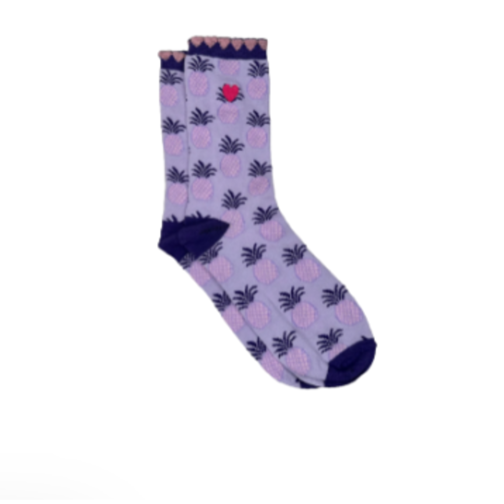 Simply Southern Simply Southern Socks Pineapple