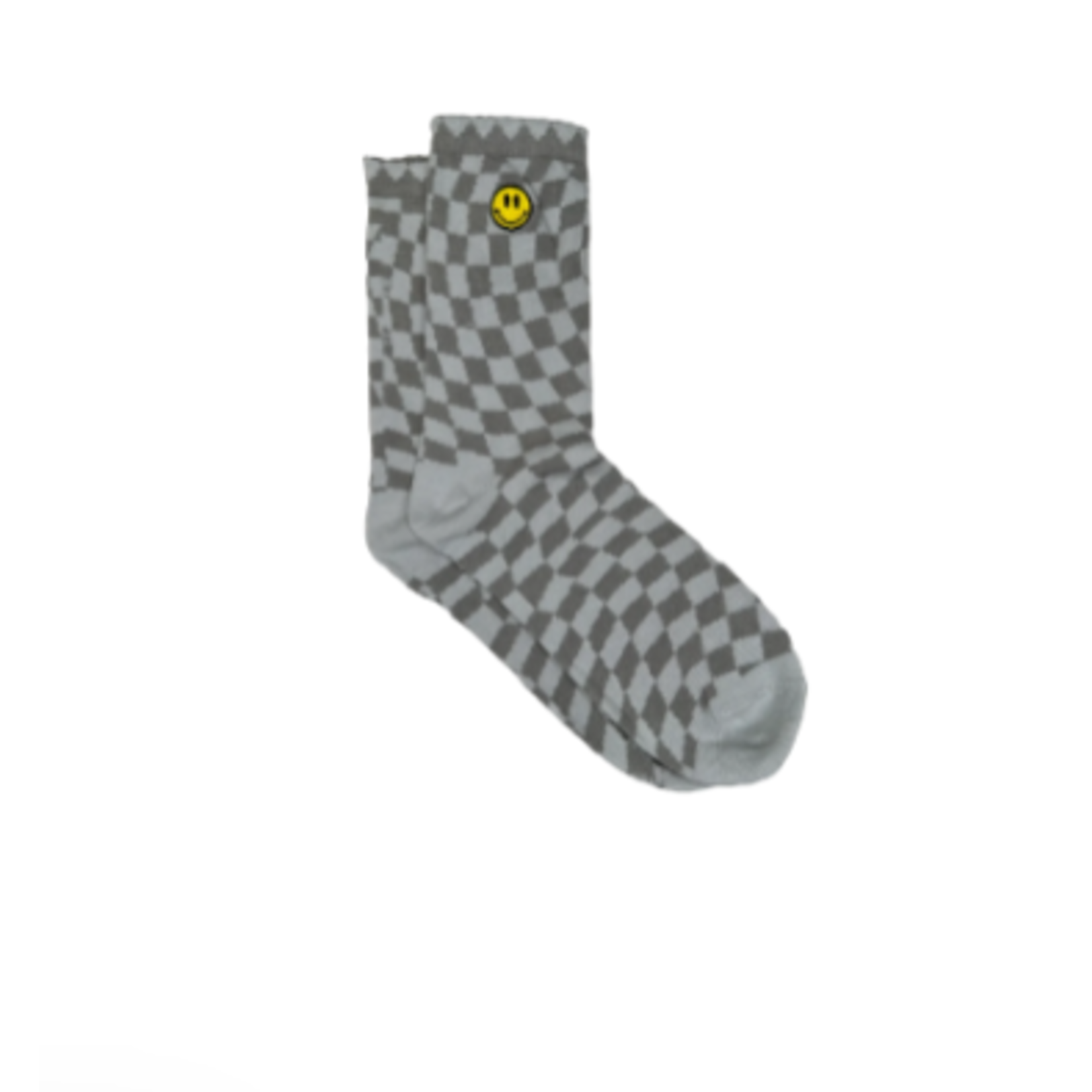 Simply Southern Simply Southern Socks Grey Checkers