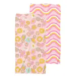 Simply Southern Simply Southern Quick Dry Sand Free Towel Flower Smiley