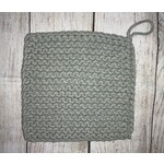 Ganz Crochet Pot Holder Gray