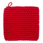 Ganz Crochet Pot Holder Red