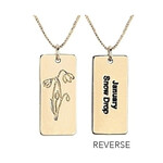 Alexa’s Angels Alexa’s Angels Birth Flower Necklace January