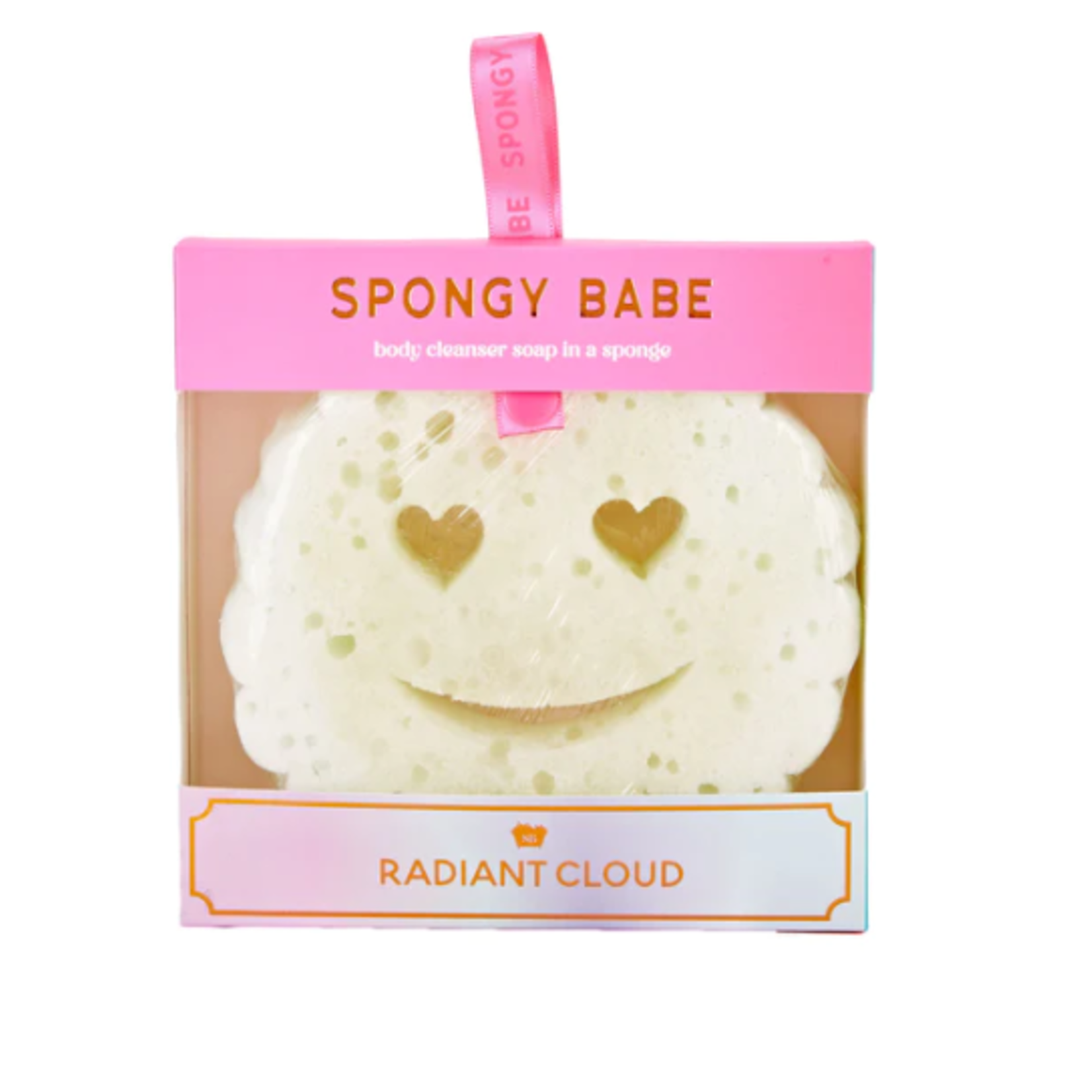 Simply Southern Simply Southern Spongy Babe Bath Sponge Radiant Cloud