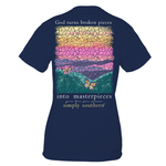 Simply Southern Simply Southern Pieces Navy T-Shirt