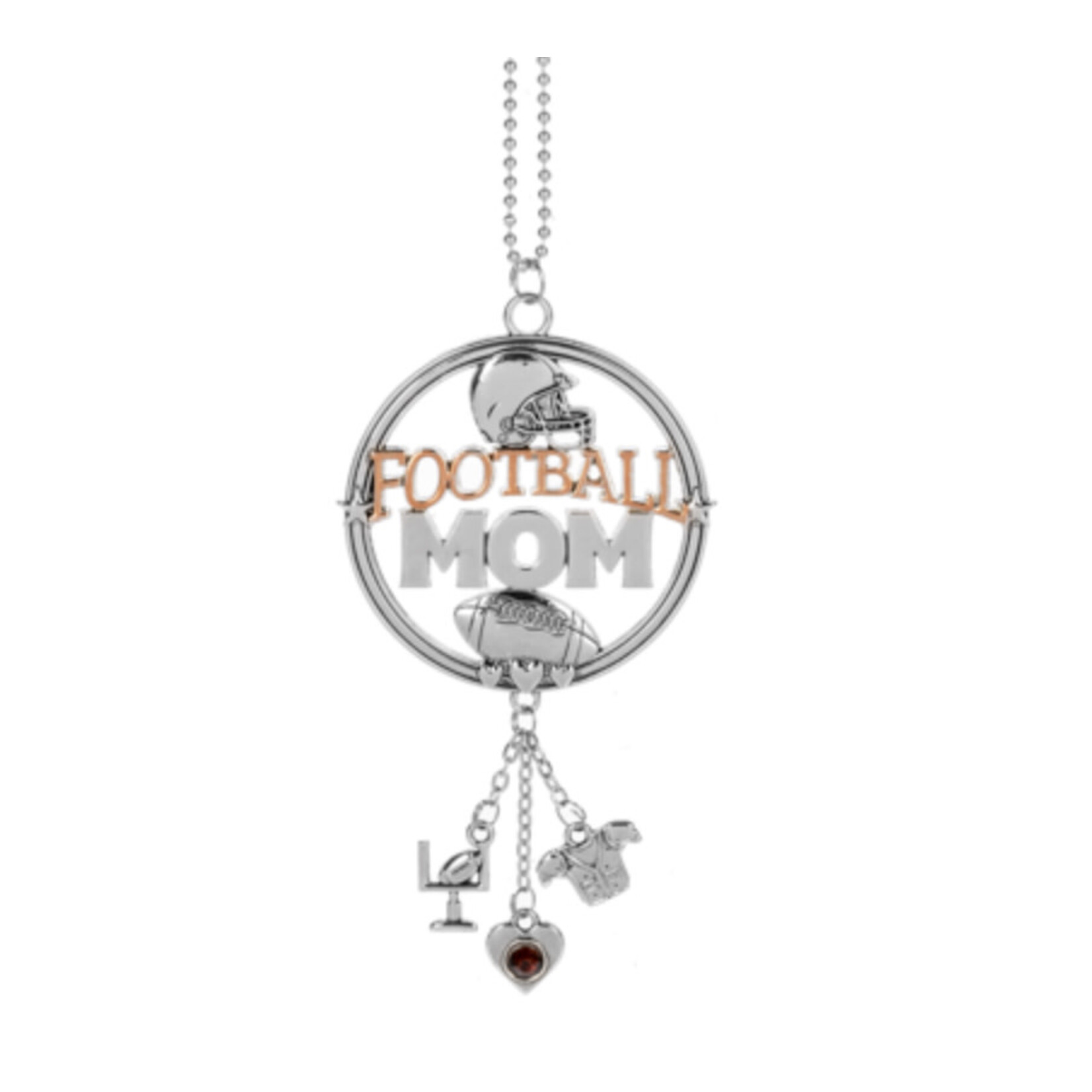 Ganz Ganz Football Mom Car Charm