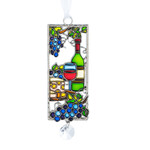 Ganz Painted Wine Ornament