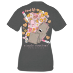 Simply Southern Simply Southern Scrub Life Graphite Heather T-Shirt