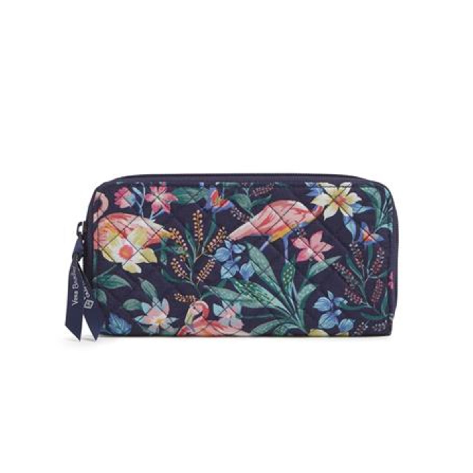 Vera Bradley Vera Bradley RFID Jordin Continental Wallet Flamingo Garden