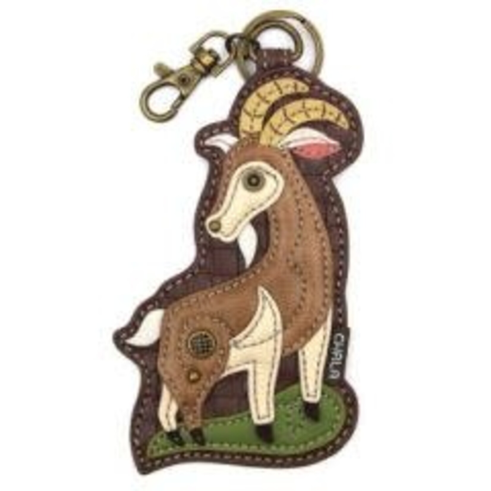Chala Chala 806 Key Fob/Coin Purse Goat
