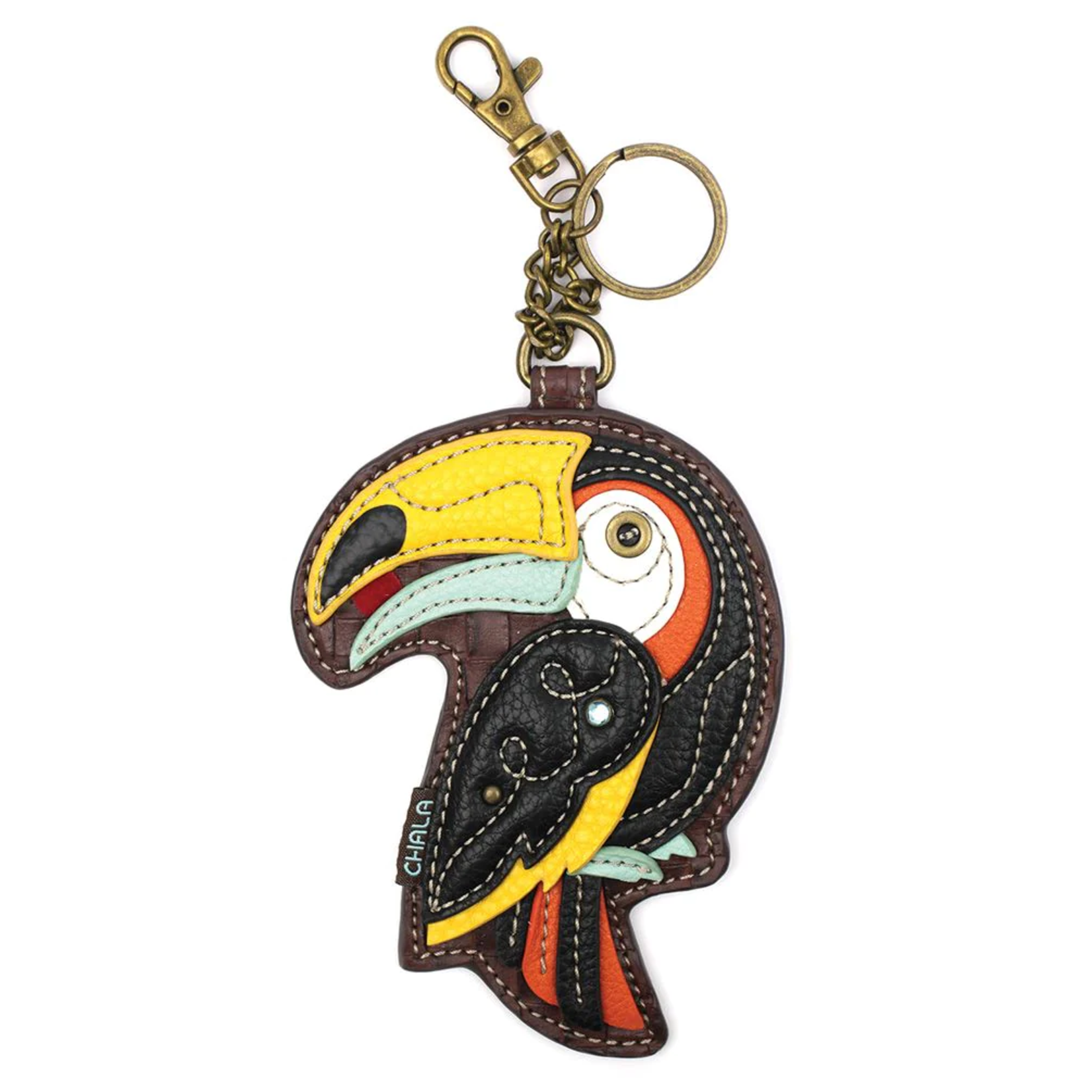 Chala Chala 806 Key Fob/Coin Purse Toucan