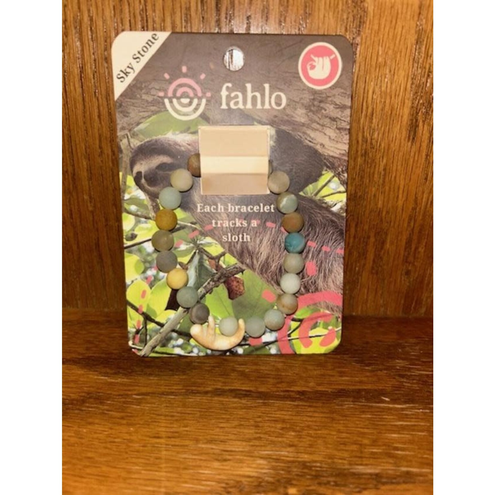 Fahlo Fahlo Sloth Bracelet Sky Stone