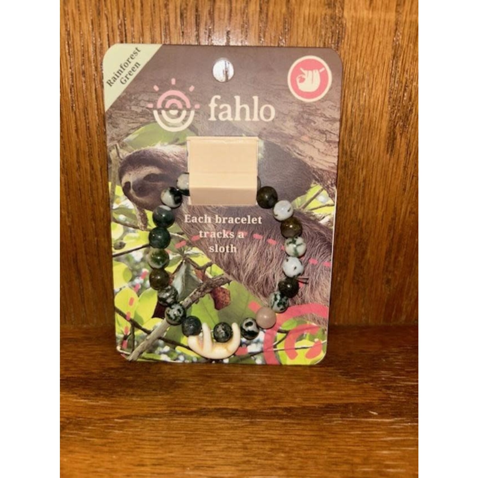 Fahlo Fahlo Sloth Bracelet Rainforest Green