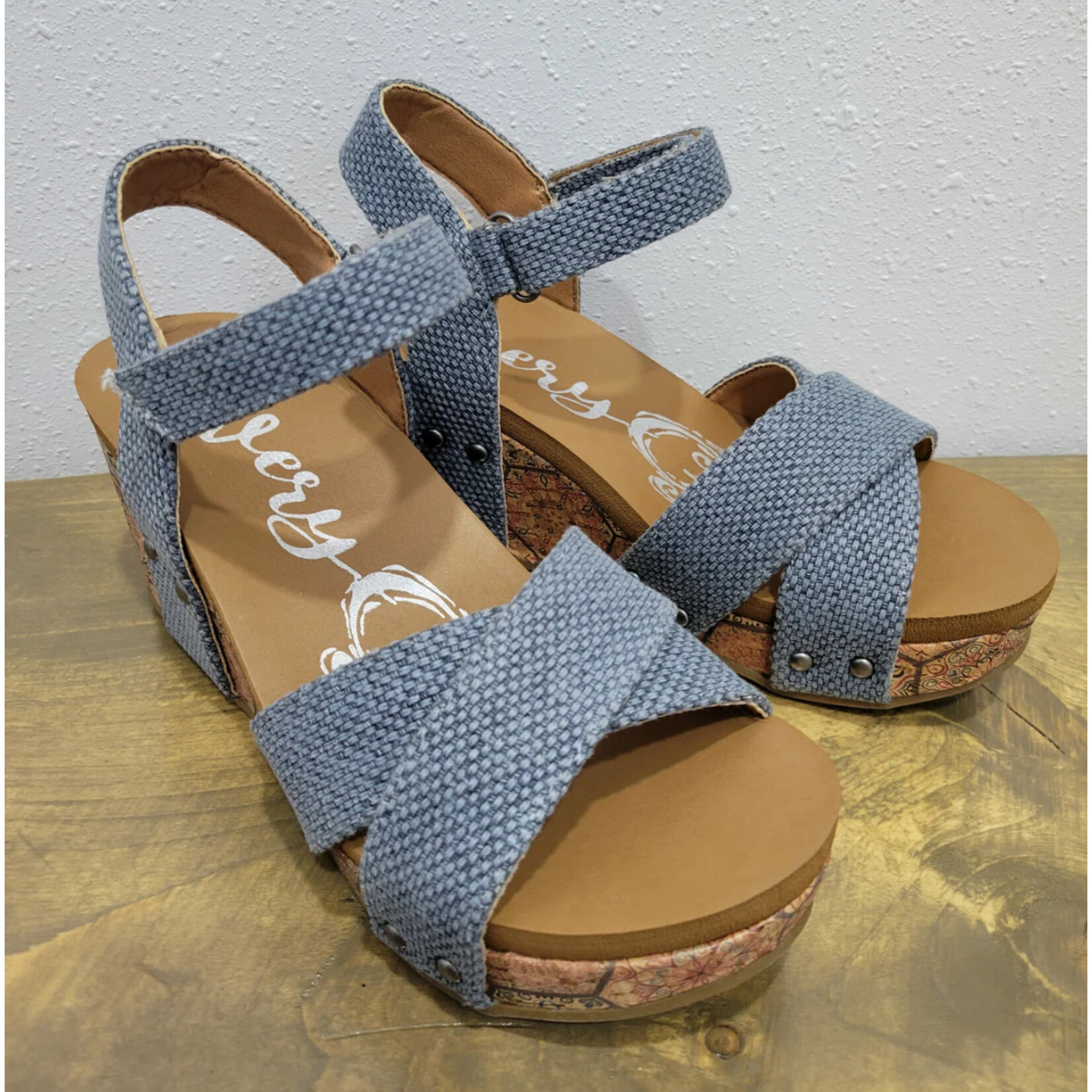 Very G Very G Shirley Wedge Blue