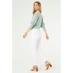 Coco + Carmen Coco+Carmen OMG Zoey Zip Flare w/Raw Hem Crisp White