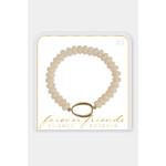 Coco + Carmen Coco+Carmen Forever Friends Stretch Bracelet Cream