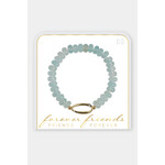Coco + Carmen Coco+Carmen Forever Friends Stretch Bracelet Teal