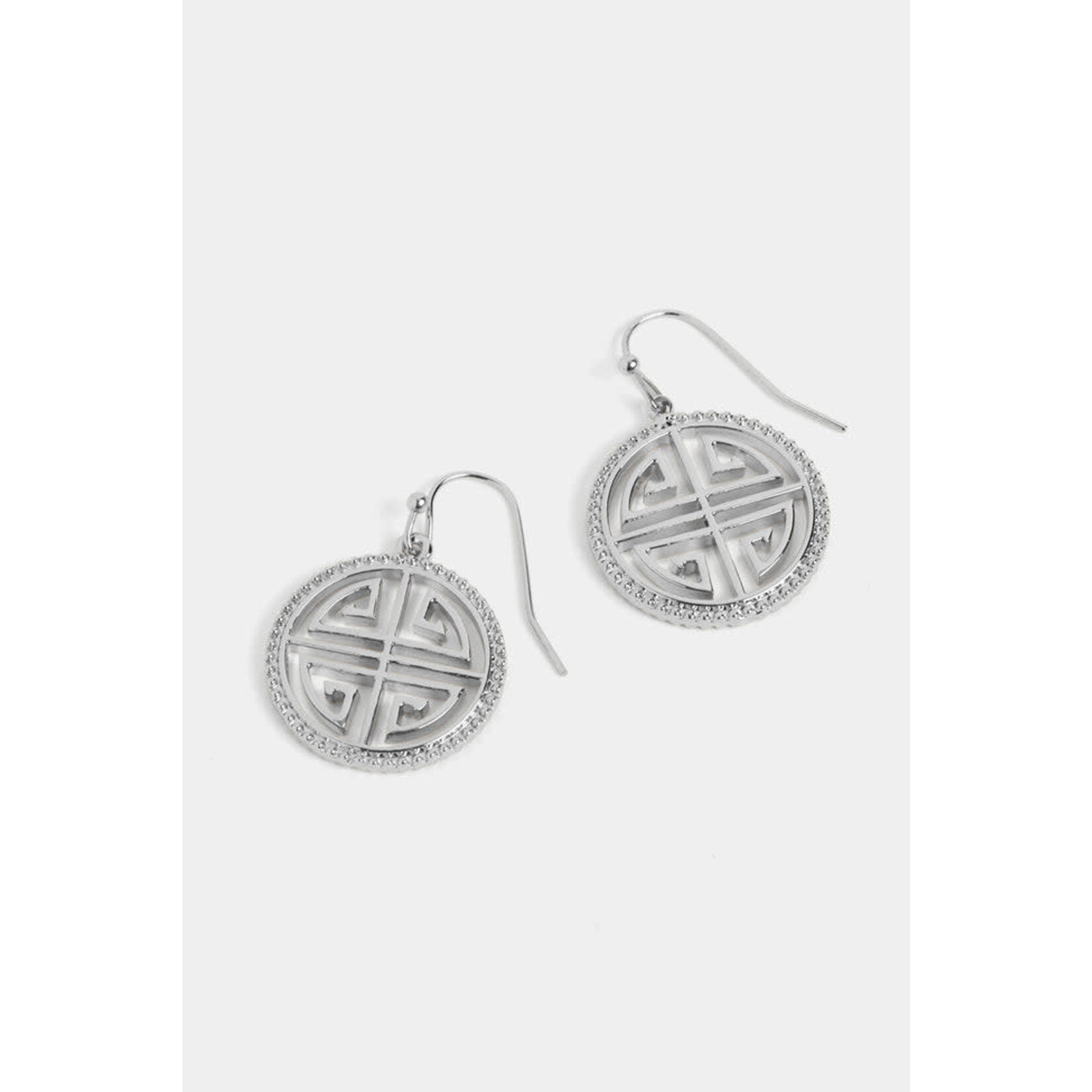 Whispers Whispers Labyinth Crest Earrings WN004770