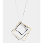 Whispers Whispers Triple Square Necklace WN004760