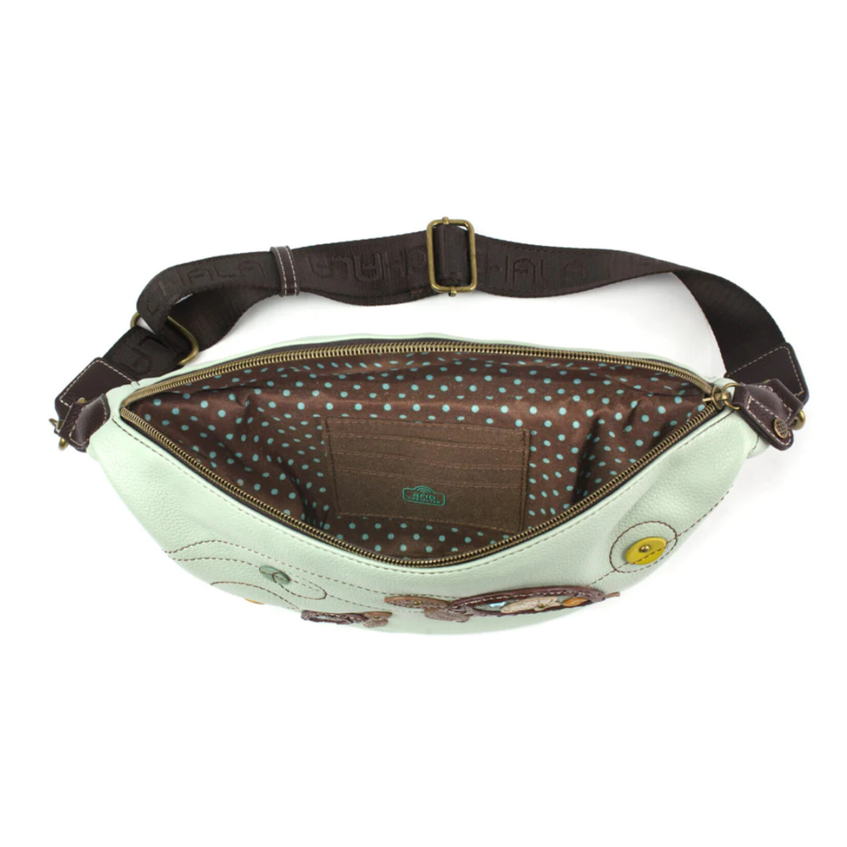 Chala Chala 861 Fanny Pack Turtles Teal