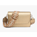 Jen & Co Jen & Co Noah Crossbody Gold M2278