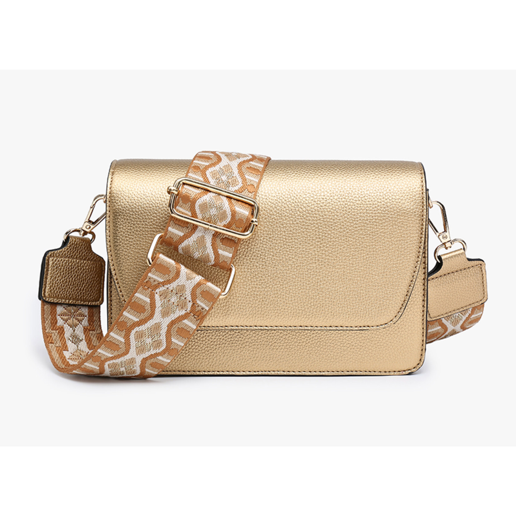 Jen & Co Jen & Co Noah Crossbody Gold M2278