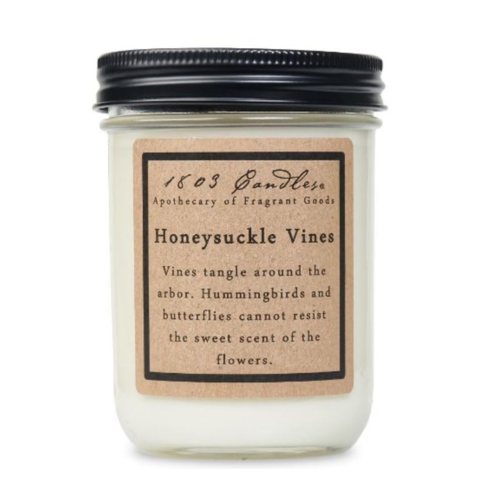 1803 1803 Honeysuckle Vines Soy Jar Candle