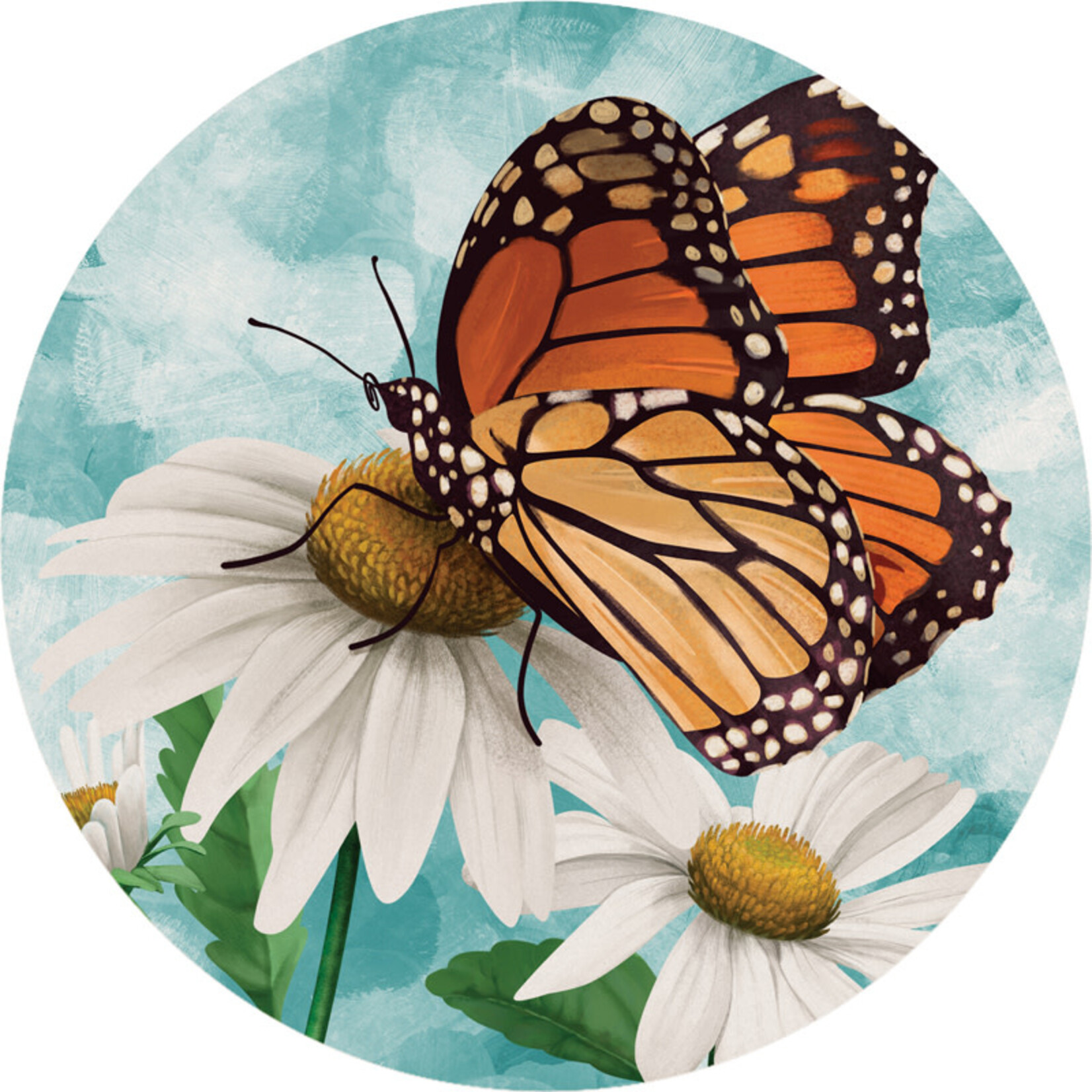 Carson Nature Monarch Car Coaster CC78191