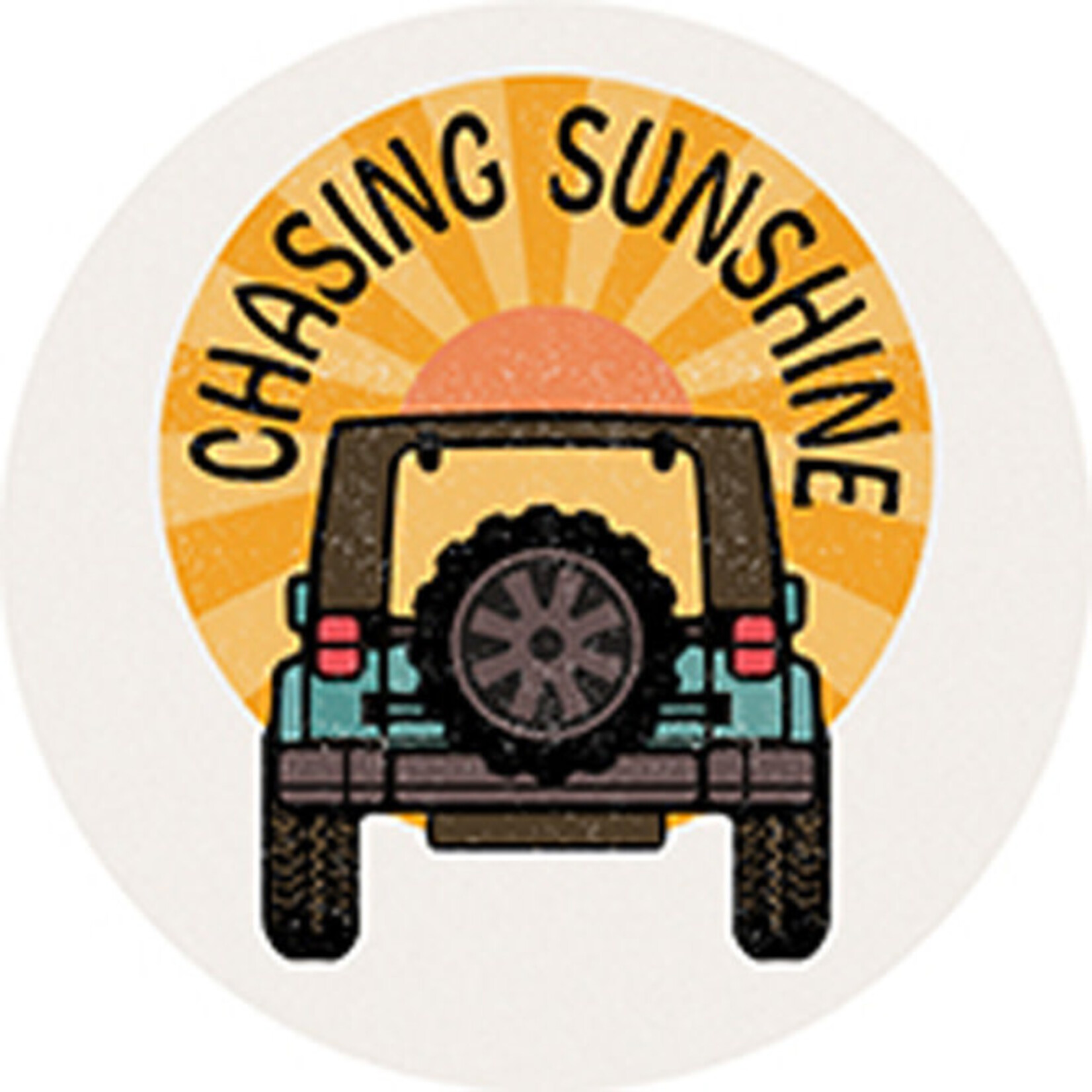 Carson Chasing Sunshine Car Coaster CC77515