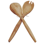 Pacific Merchants Acacia Wood Fork & Spoon Set 12”
