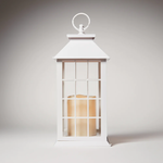 A Cheerful Giver White Flameless Lantern