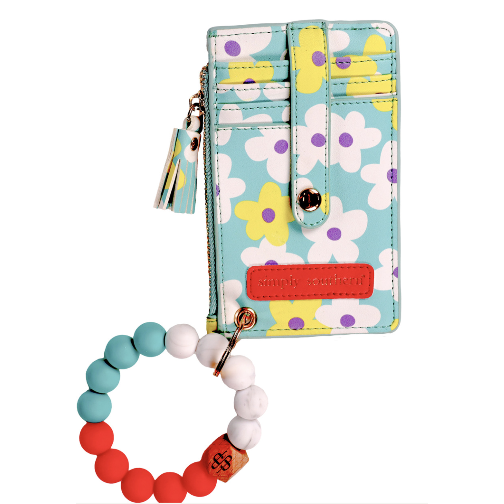 Simply Southern Simply Southern Bead Wallet Bangle Flower