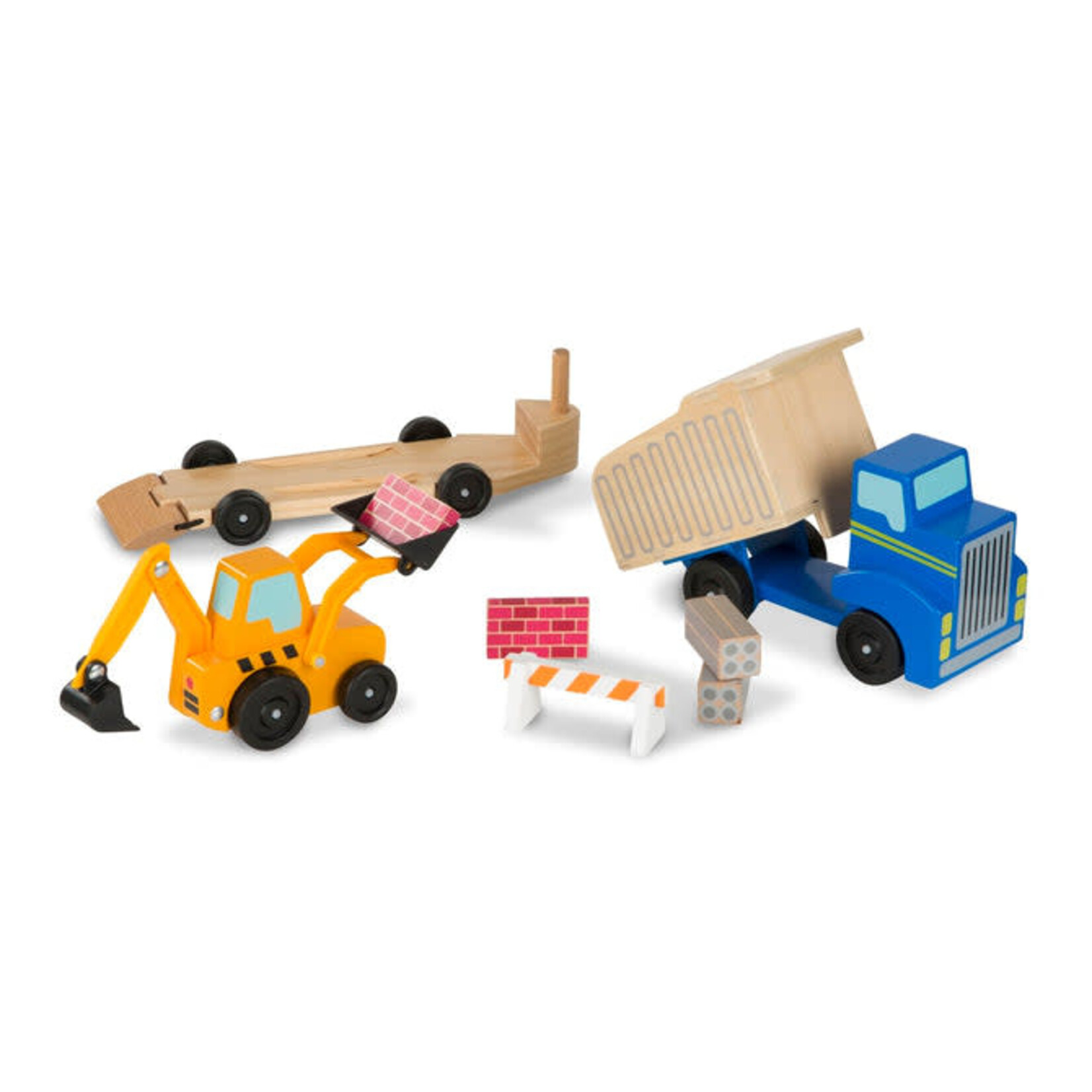 Melissa & Doug Melissa & Doug Classic Toy Dump Truck & Loader