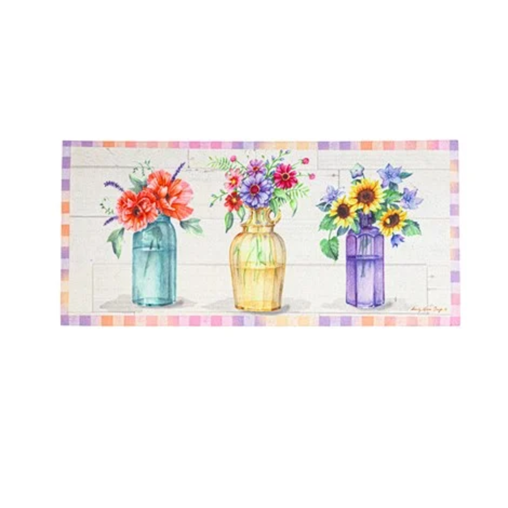 Evergreen Patchwork Garden Switch Mat