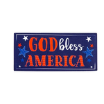 Evergreen Patriotic God Bless America Switch Mat